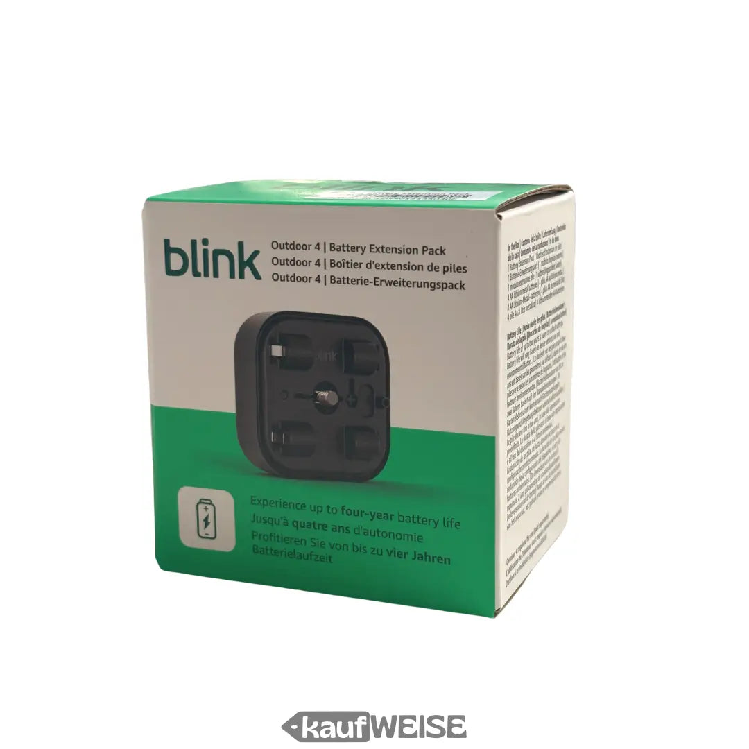 Blink Outdoor 4 Batterie Erweiterungspack mit 4 Anschlüssen für simultanes Laden