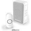Campanello senza fili Honeywell Home DC311N - Portatile e alimentato a batteria | Bianco | Forte e chiaro