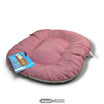 Hundebett rosa, oval | Flieder meliert, Recyclingmaterial, Made in Italy | 60 x 46 oder 80 x 50 cm