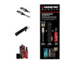 Monster Pack HDMI 8K - 4K 120Hz 48GBPS 1,8m + SCREENCLEAN 60ML + Alimentazione 4 prese
