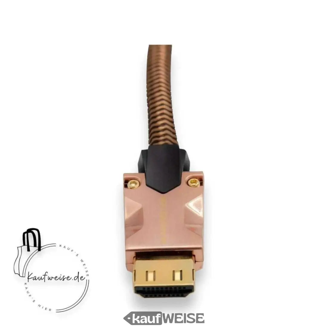 Rosegold HDMI-Kabelanschluss des Monster M2000 HDMI-Kabels für 4K HDR Bildqualität
