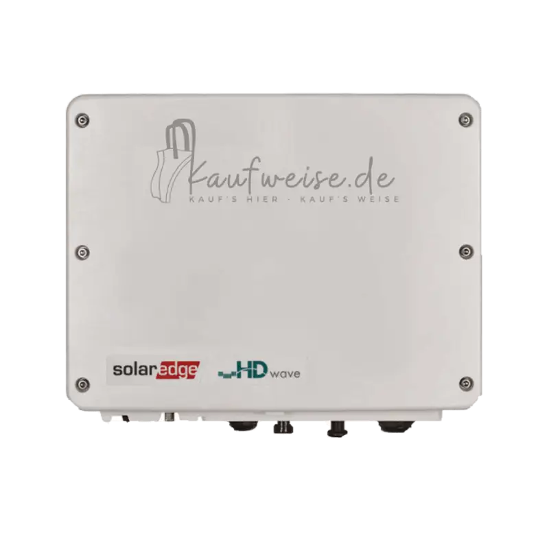 Weißer SolarEdge HD-Wave Wechselrichter SE2200H für effiziente Energieumwandlung