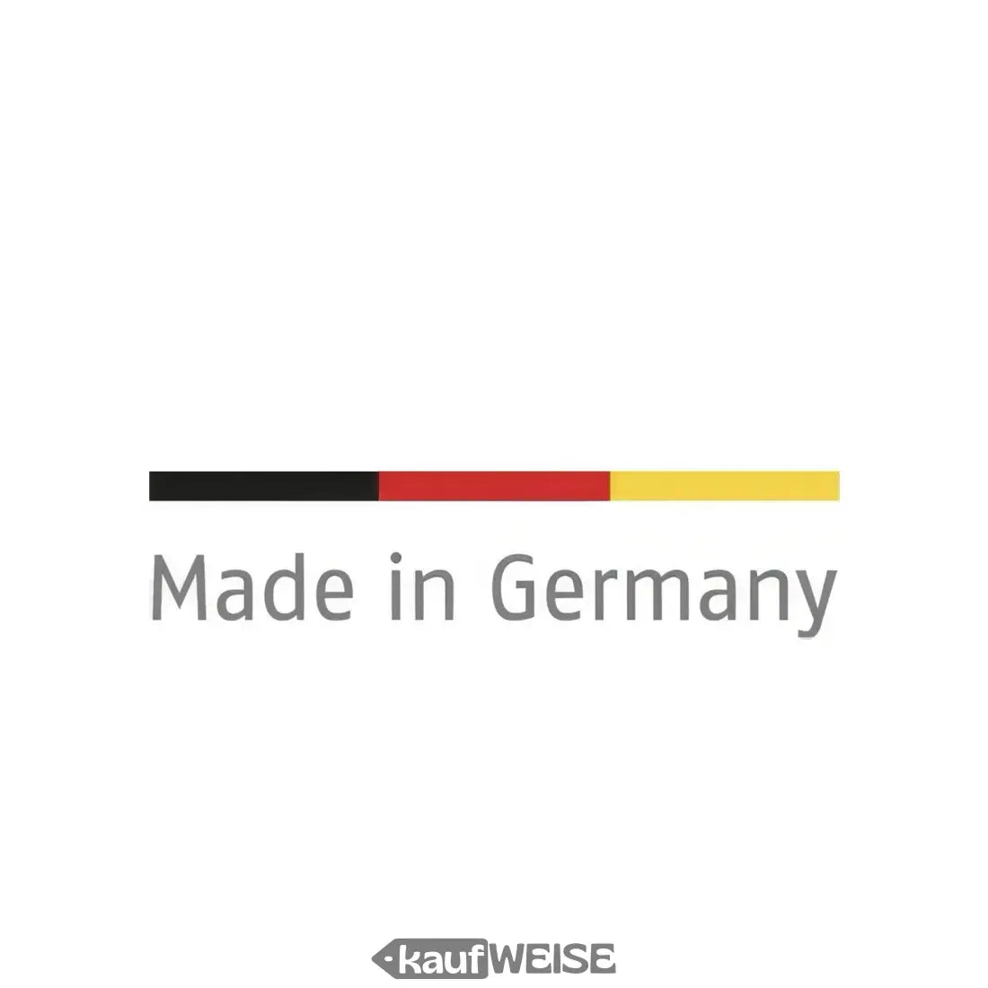 Made in Germany Label mit deutscher Flagge auf ABUS Bordo Granit 6500K/120 SH Schloss
