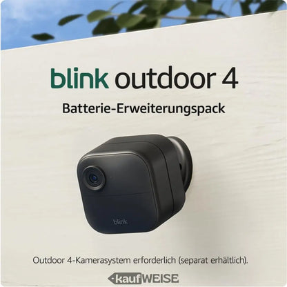 Blink Outdoor 4 Batterie-Erweiterungspack für 4 Jahre Akku-Pack