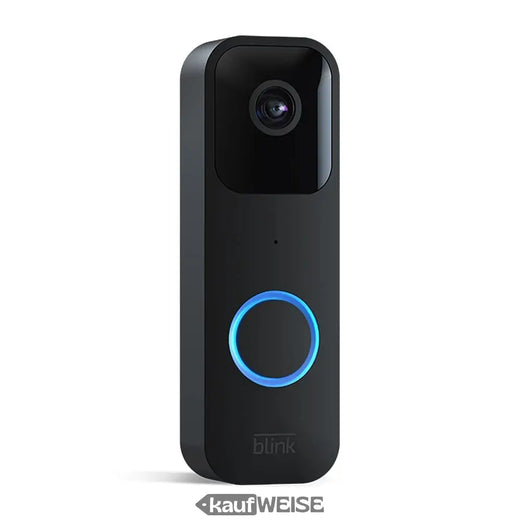 Blink Video-Türklingel (Video Doorbell) mit HD-Video - Schwarz