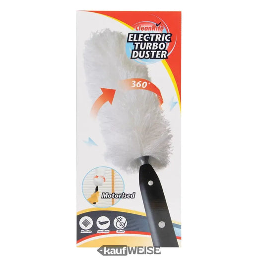 CleanRite Elektrischer Staubwedel | Turbo Spin Duster