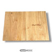 DutchDeluxes 3-in-1 Teak Schneidebrett (klappbar) | Servierbrett & Tablet-Halter | Aus massivem Teakholz