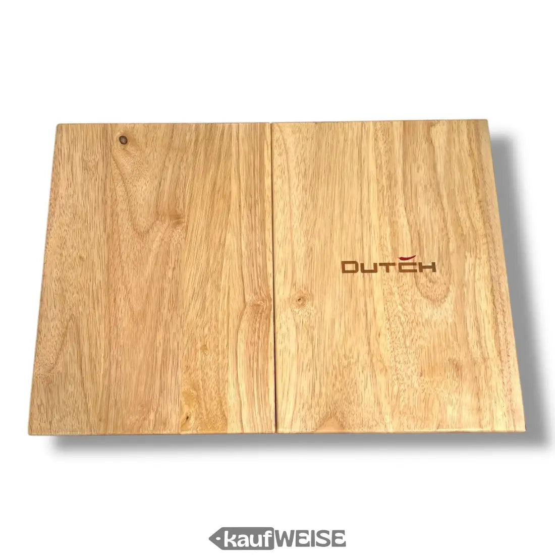 Holzschneidebrett DUTCH 3-in-1 Teak klappbar massiv XXL mit Gravur
