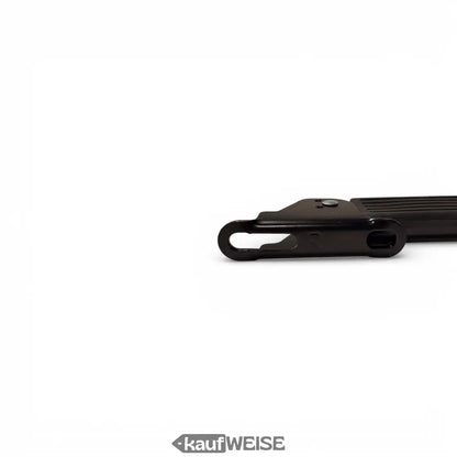 Schwarzer Klapp-Fußrasten-Set Volta GTS One mit Karabinerverschluss