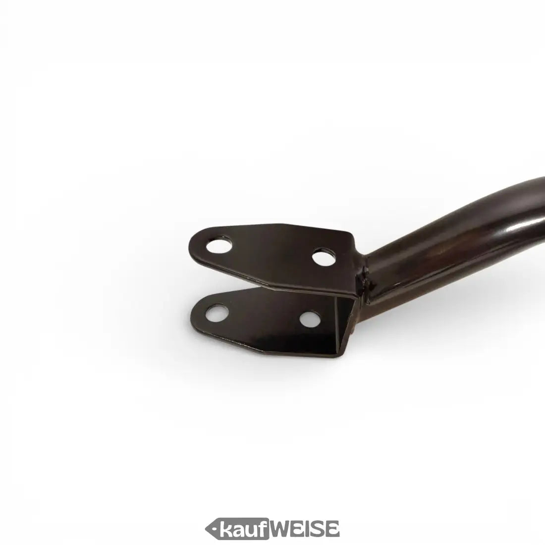 Schwarzer Metall-Hinterquerlenker matt mit 2 Befestigungsplettten, Hoverkart Lenkhebel Set