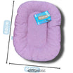 Hundebett Rosa (Nachhaltig) – 60x46cm für kleine Hunde | Recycelt & Waschbar | Made in Italy