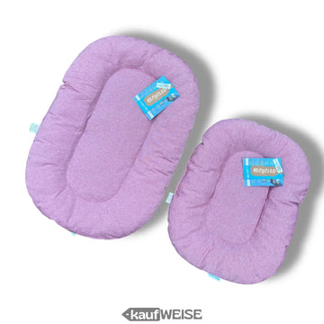 Hundebett Rosa (Nachhaltig) | 60x46cm oder 80x50cm | Recycelt & Waschbar | Made in Italy
