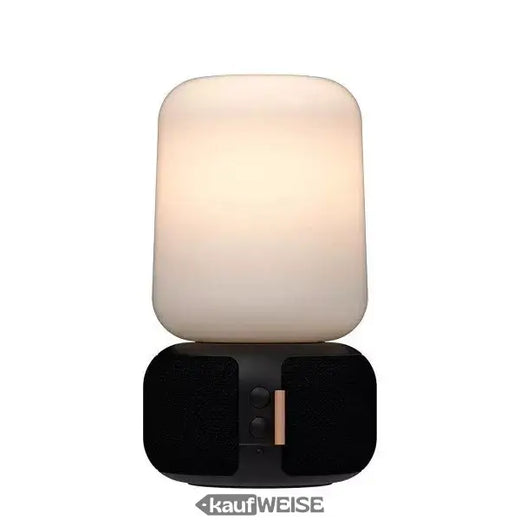 Kreafunk aLOOMI Lautsprecher-Lampe | Dimmbar & IPX5 | Bluetooth & Stereo Pairing (TWS)