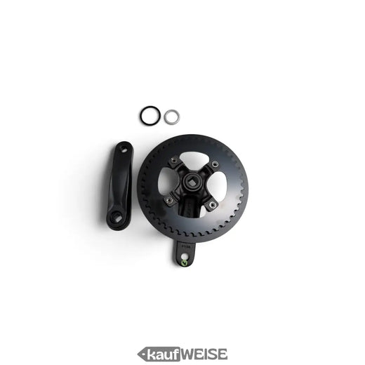 Kurbelarm mit Kettenblatt für Super73 ZX / Z-Miami | 125 mm Links | inkl. O-Ring und Unterlegscheibe