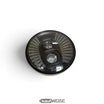 LED-Rundscheinwerfer mit Doppellinse | E24 Straßenzulassung | Ø 14 cm | Für Motorrad, Trike, Quad und E-Scooter