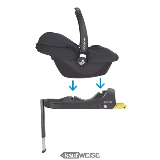Maxi-Cosi CabrioFix i-Size Basisstation | ISOFIX & Click & Go | Für CabrioFix i-Size | Schwarz