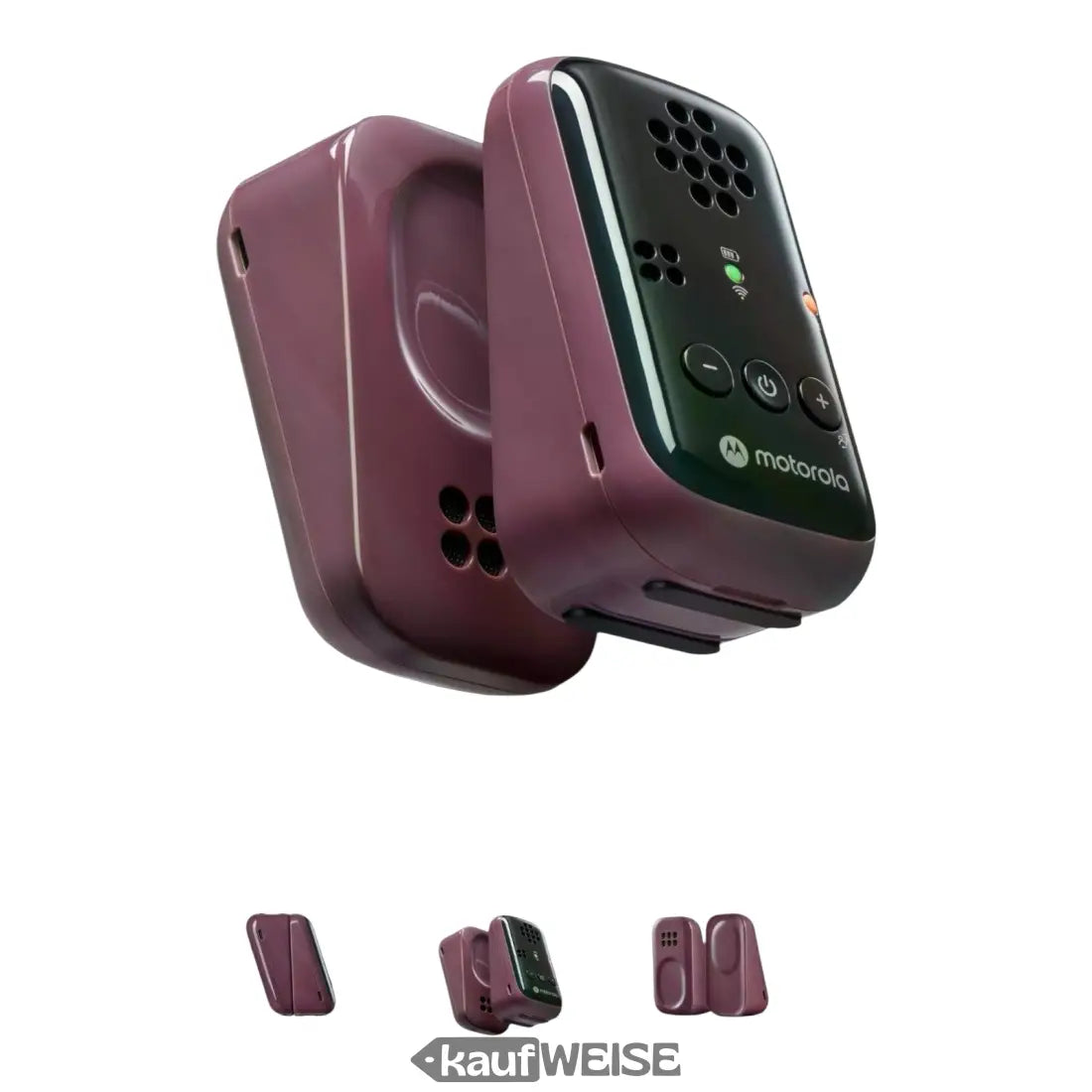 Marone Babyphone mit Ladebase und hoher Reichweite für das Motorola PIP12 TRAVEL