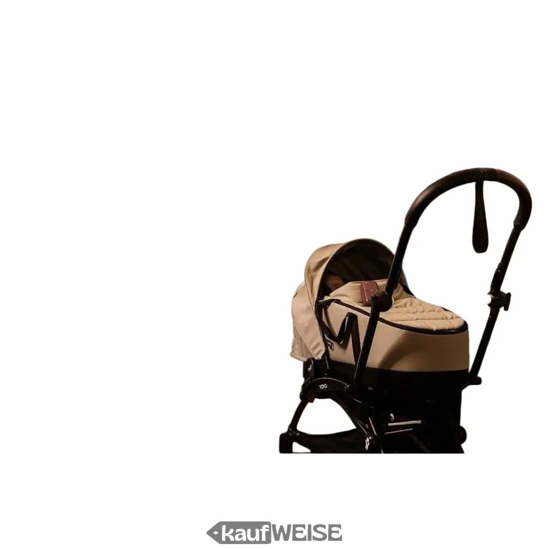 Schwarzer Babywagen im Produkt Motorola PIP12 TRAVEL Babyphone mit Tasche