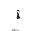 Netzkabel IEC C13 auf US-Stecker Typ A | 110 cm | Schwarz | Für C14-Kaltgerätestecker