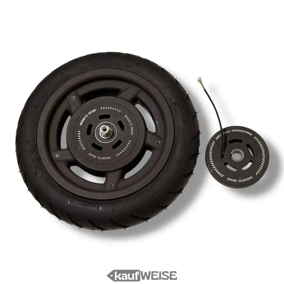 Ninebot Segway E25 E45 Hinterrad mit Magnetbremse und 9 Zoll Reifen