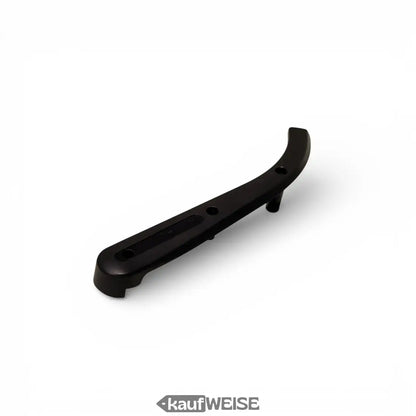 Schwarzer Plastikgriff mit gebogener Spitze und Löchern für Ninebot Gabelabdeckung E22 E25 E45