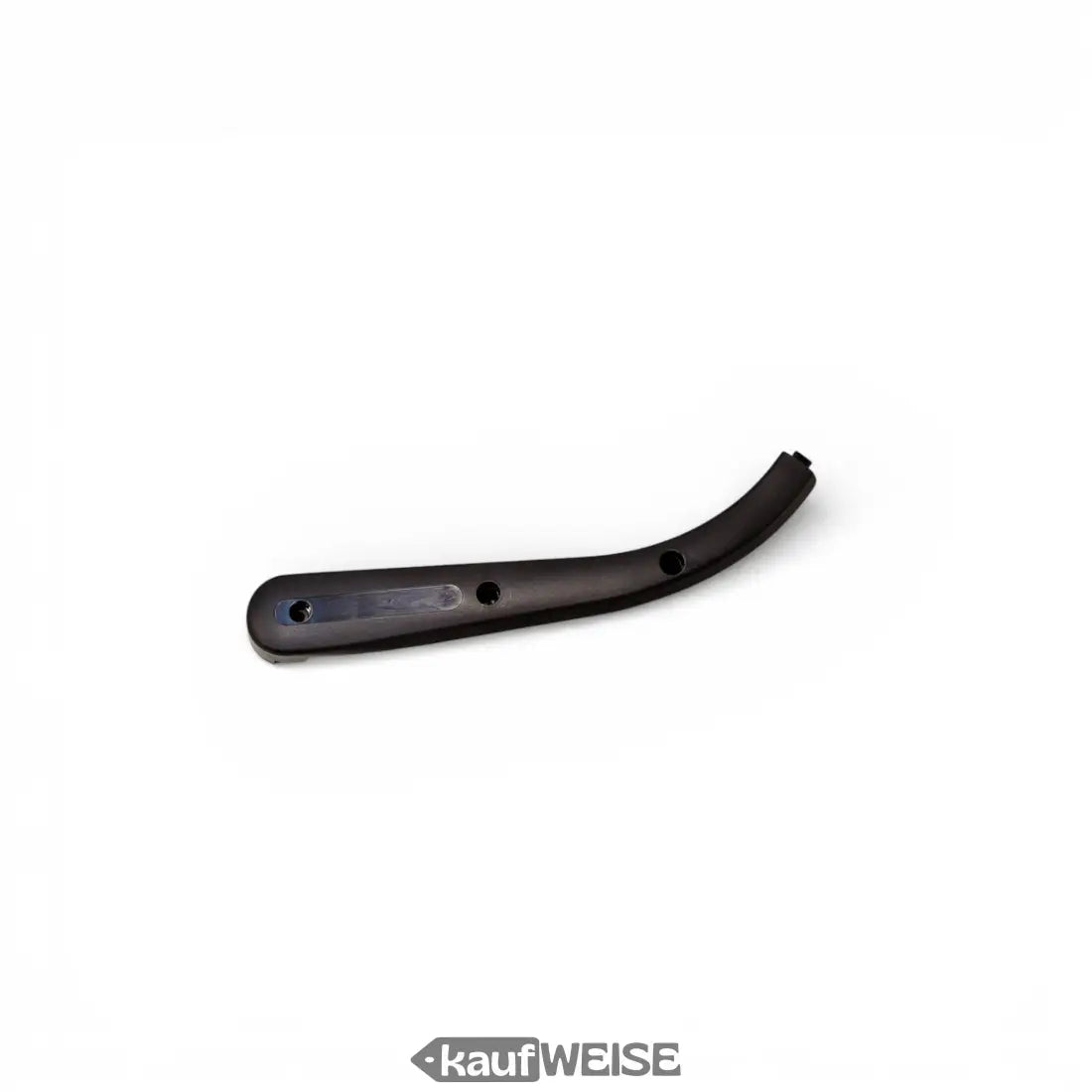 Schwarzes Kunststoff-Türgriff-Trim mit gebogener End und 3 Löchern für Ninebot E22 E25 E45