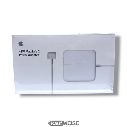 Original Apple 45W MagSafe 2 Netzteil im Verkaufs box für MacBook Air neu