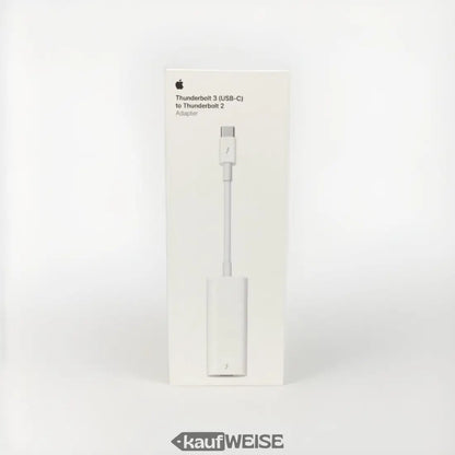 Original Apple Thunderbolt 3 USB-C auf Thunderbolt 2 Adapter in Verpackung