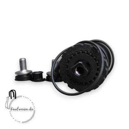 Schwarze Kunststoffspule mit Metalleinsatz für Bafang Drehmoment-Sensor, präzise Drehmomentmessung