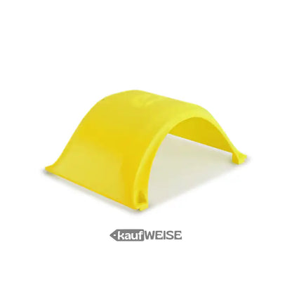 Hellgelber plastikfender für onewheel xr mit glatter, gebogener form in 12 farben erhältlich