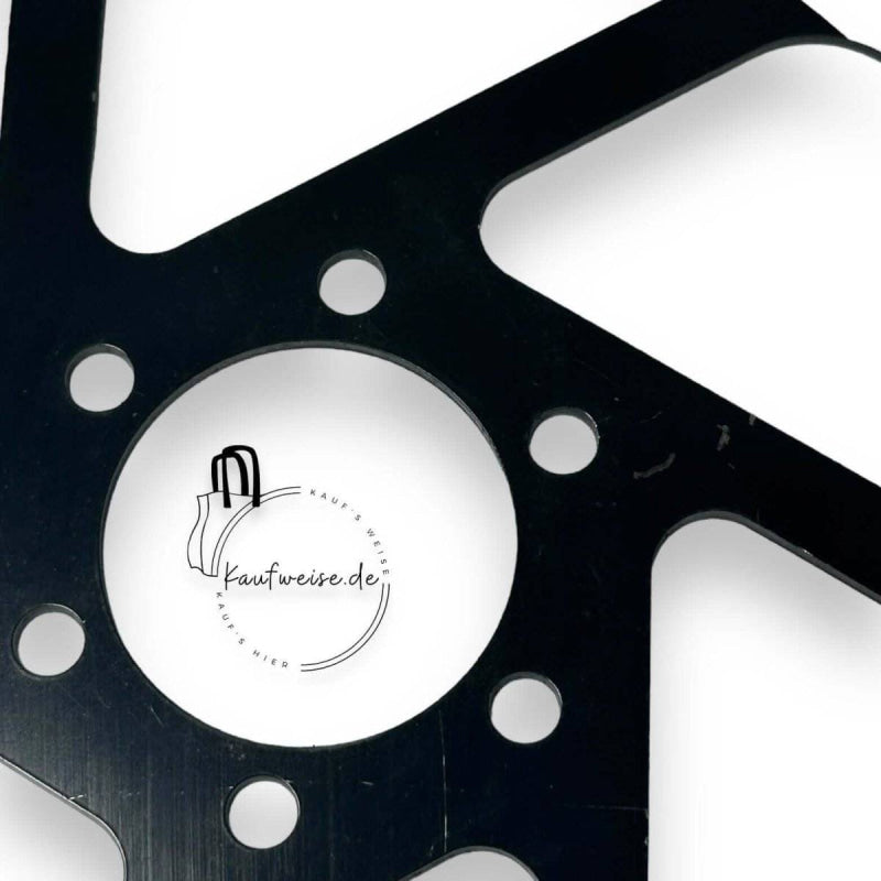 Schwarzer Metallrotor der Original Vanmoof Bremsscheibe 160mm für S3 und X3 Modelle