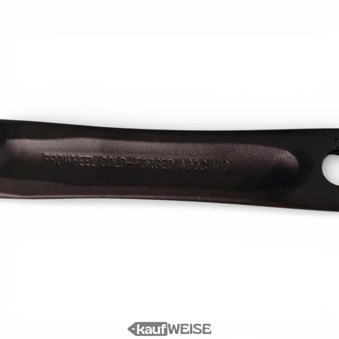 Schwarzer kaltgeschmiedeter Alu-Kurbelsatz Prowheel 170mm für Knaap AMS & RTD