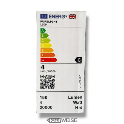 Energieeffizienzlabel für LED-Lupenleuchte 4 in 1 Standleuchte, Tischlampe