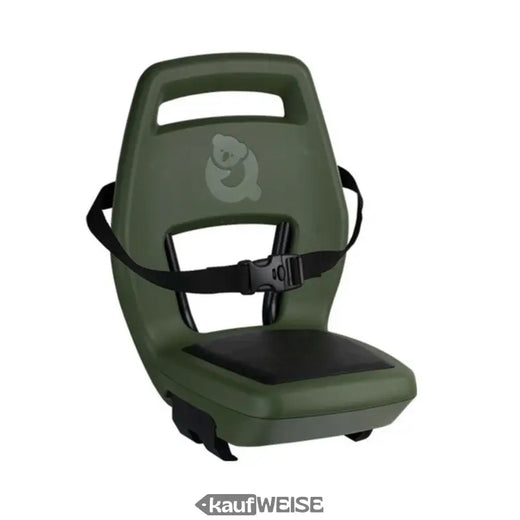 Qibbel Junior Kinderfahrradsitz – Armee Grün, 35 kg (Neu OVP)