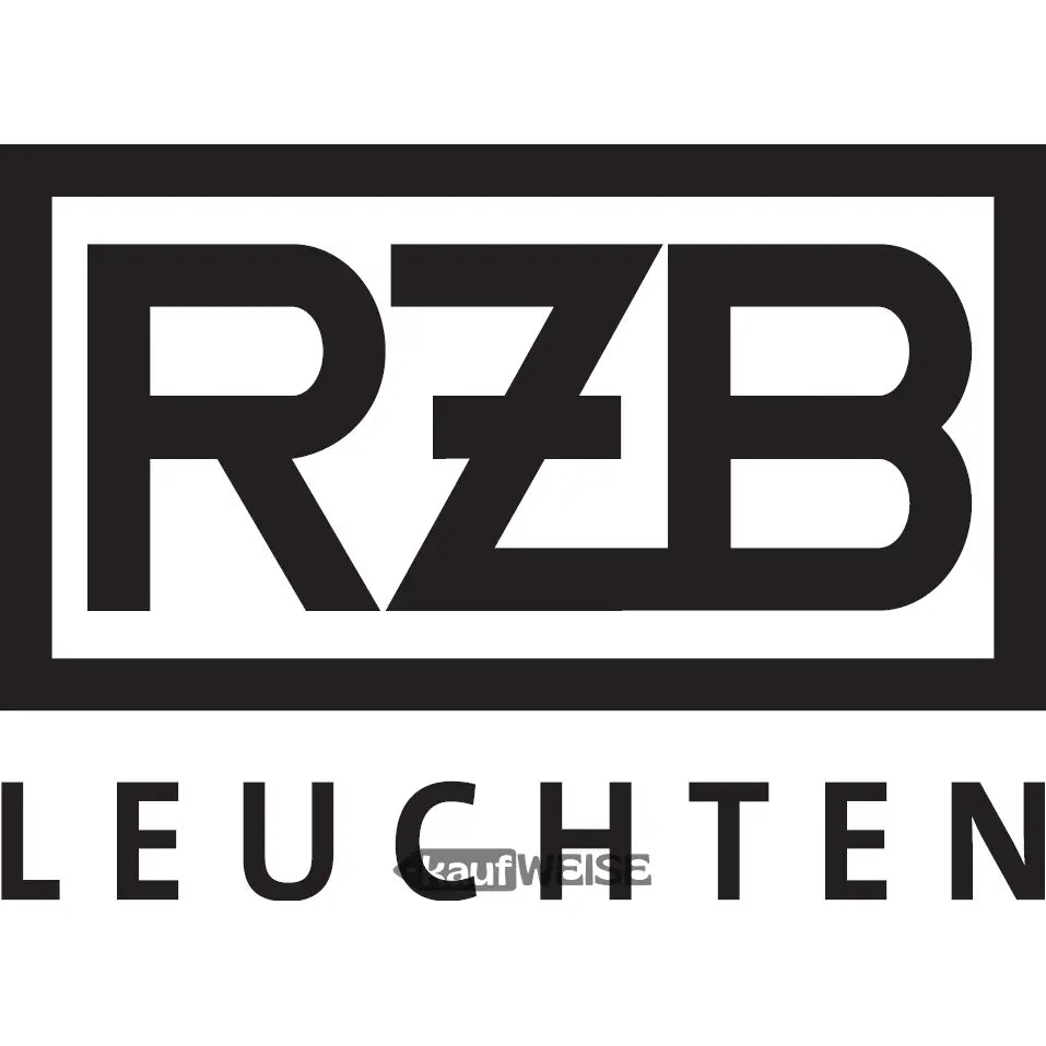 Schwarzes RZB Logo auf weißem Hintergrund für RZB LEVIDO LED Einbaustrahler 8W
