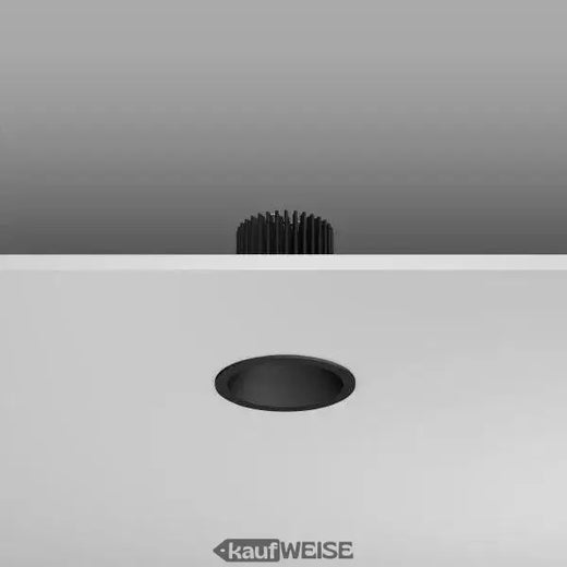 RZB Levido LED Einbaustrahler (schwenkbar) | IP44 & CRI90 | 3000K Dimmbar | Schwarz