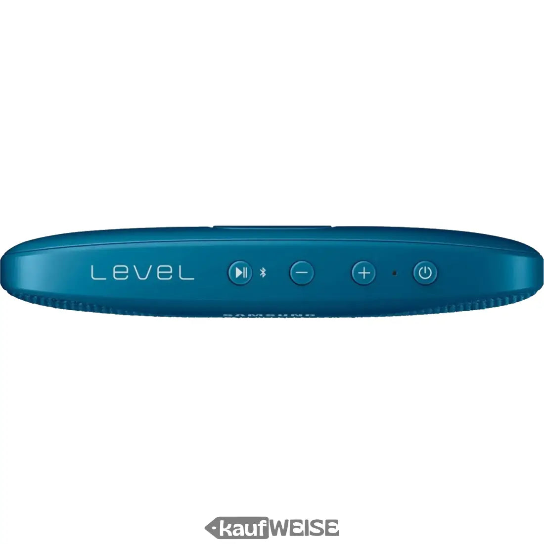 Blaue kabellose Bluetooth Lautsprecher Samsung Level Box Slim IPX7 wasserfest