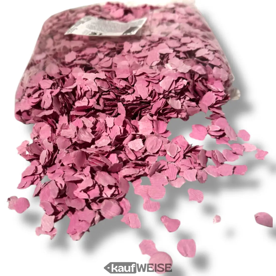 Pink Konfetti in Beutel für Party und Hochzeit, 100g, perfekt zum Feiern