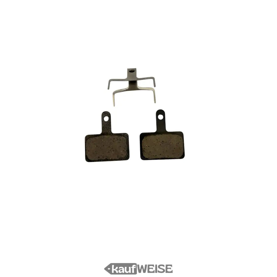 Urban armor bremsbeläge 31 x 35 mm schwarz und silber mit metallischer rückplatte für scheibenbremsen set