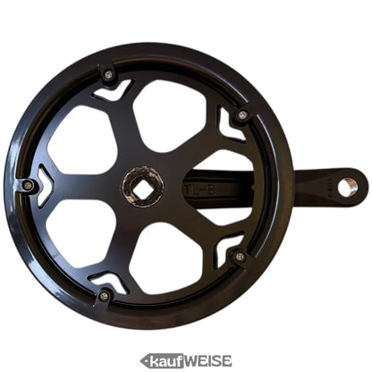 Schwarzes mattes 5-Speichen-Kettenblatt für Volta GTS One Kurbelsatz