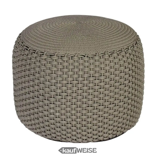 Weishäupl Pouf Hocker Medium – Indoor Outdoor Taupe
