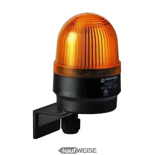 Lampada flash allo xeno WERMA 222.300.68 | Arancione 24 V CA/CC | Installazione IP65